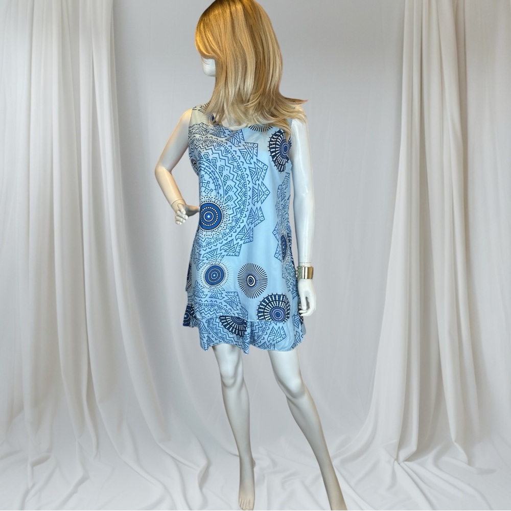Blue Mini Sundress